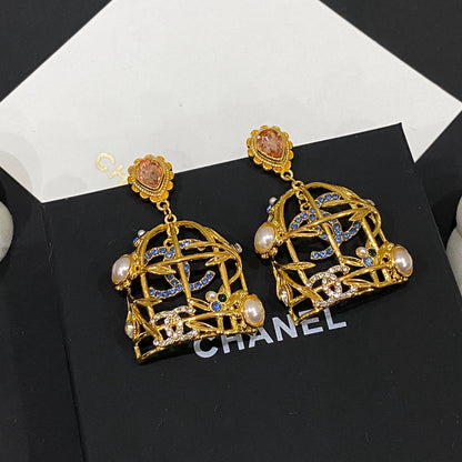 Retor Gold Vogelkäfig-Ohrstecker