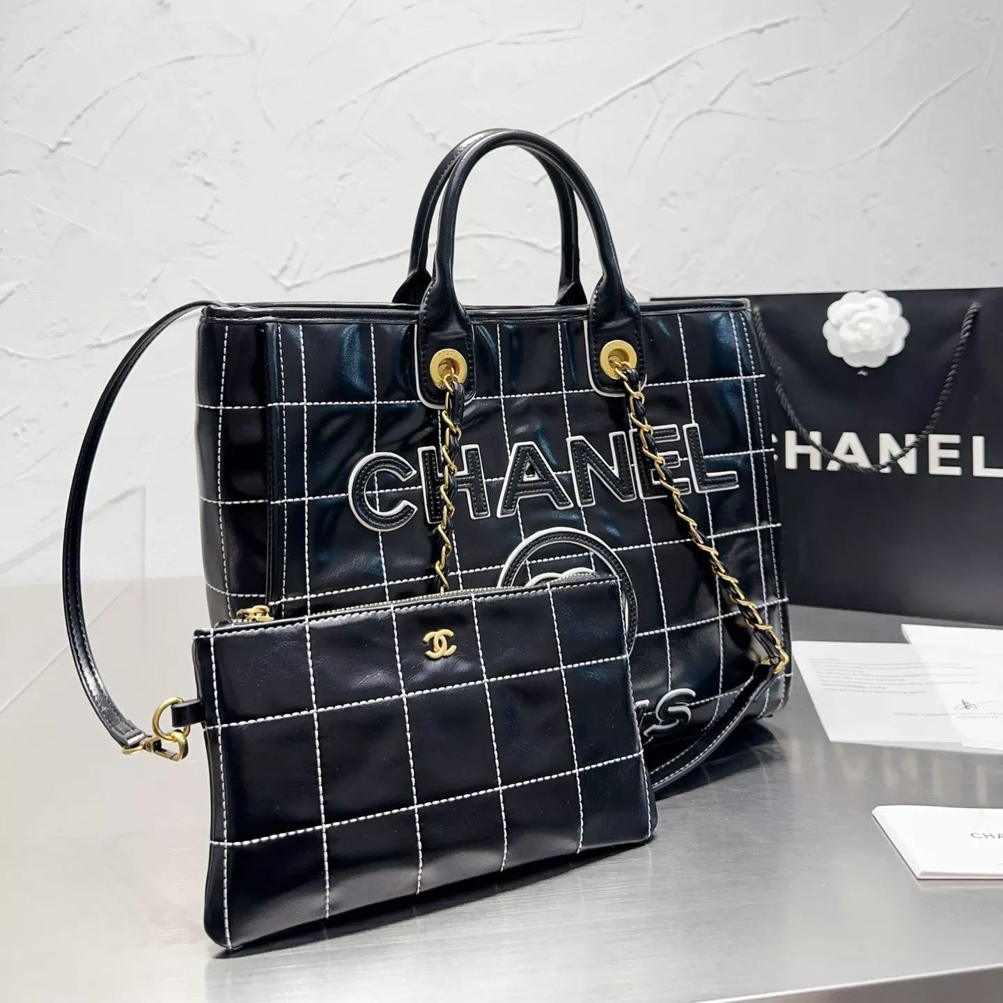 22s Große Ledertasche (Shopper)