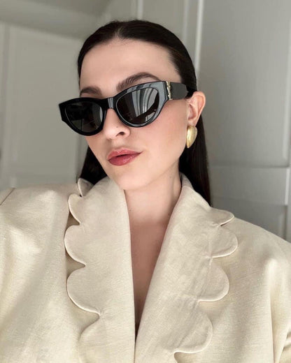 Modische neue Cat-Eye-Sonnenbrille