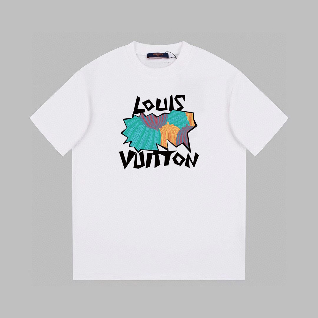 T-Shirt mit unregelmäßigem Muster