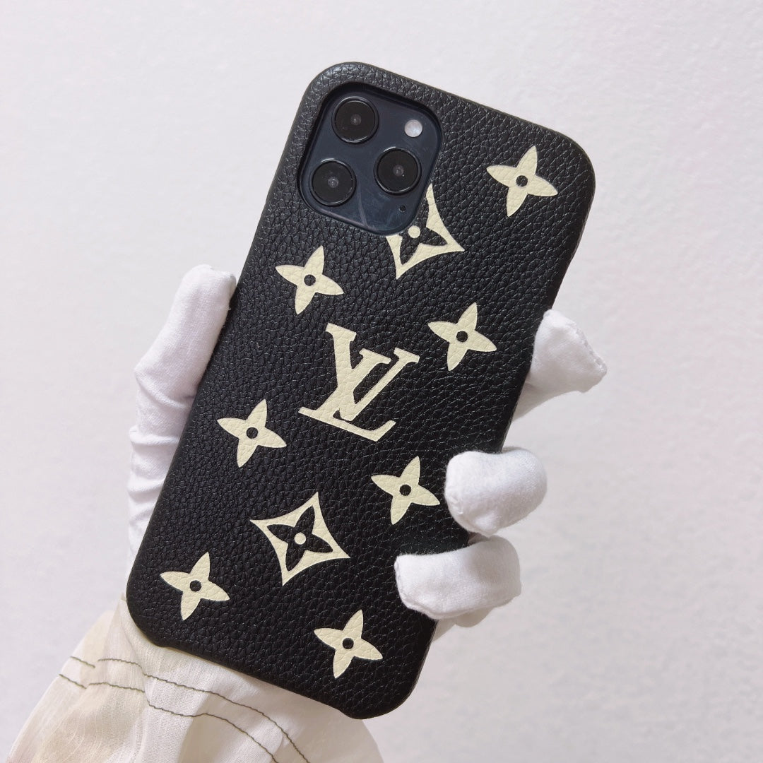 Fashion-Lederhülle mit Aufdruck