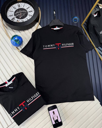 klassisches Print-T-Shirt