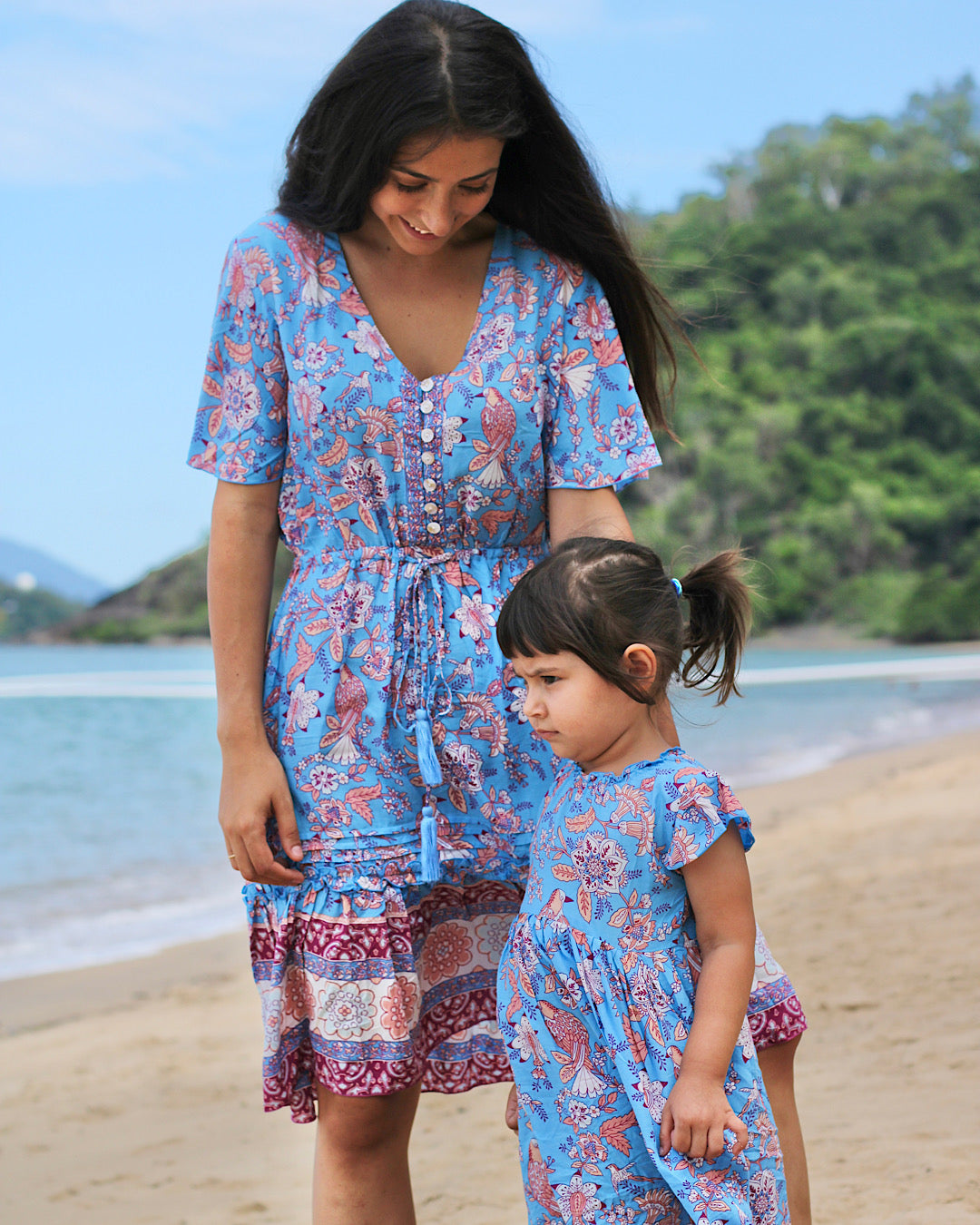 Aqua Sunbird kurzes Kleid