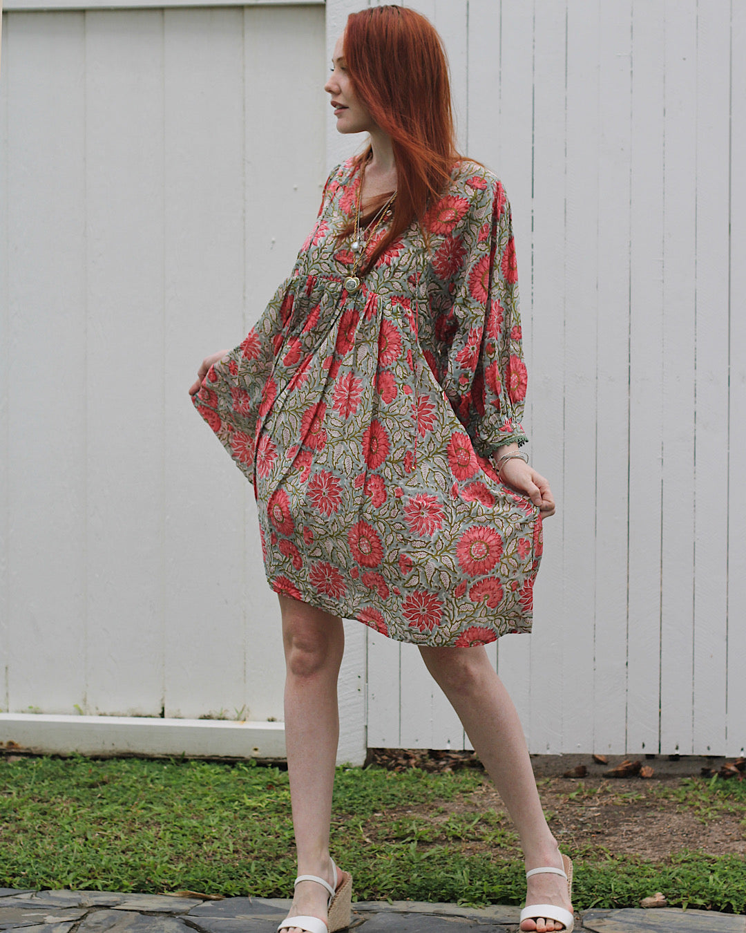 Hawa Minikleid mit Blumenmuster