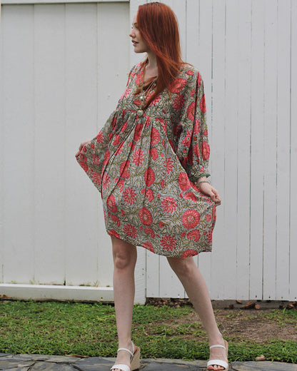 Hawa Minikleid mit Blumenmuster