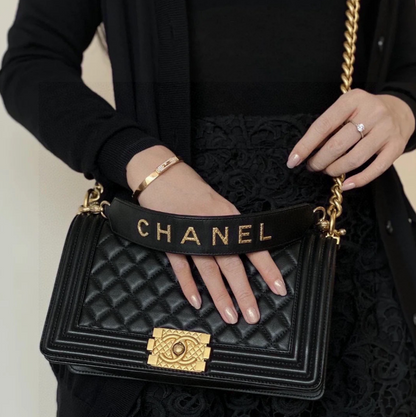 Leboy-Serie Schultertasche mit Kette