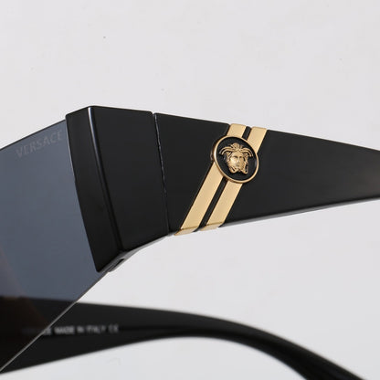 Rimless Shield Sunglasses 7 Style Options Vintage Medallion Design Y2K Fashion Luxury Look XY6043