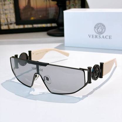 6 Color Futuristic Shield Sunglasses - VE6821