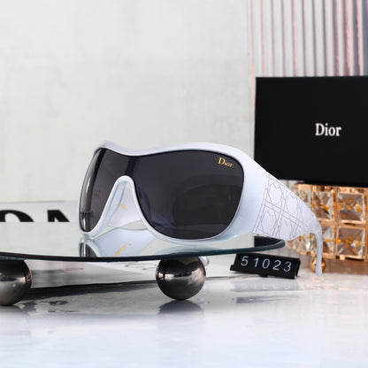 9 Color Futuristic Shield Sunglasses - 51023