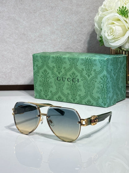 7 Color Rimless Round Sunglasses 1595