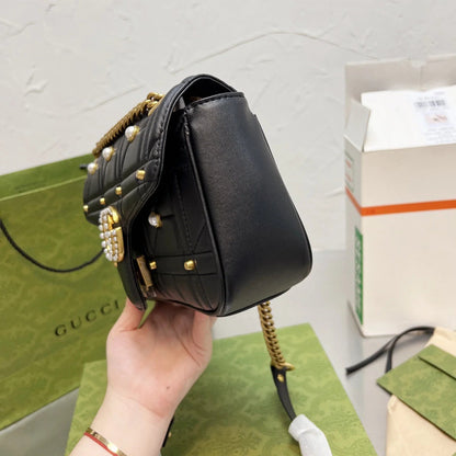 Classic Marmont Pearl Handle Bag