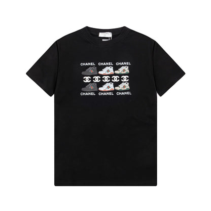 2025ss Neues Baumwoll-Kurzarm-T-Shirt