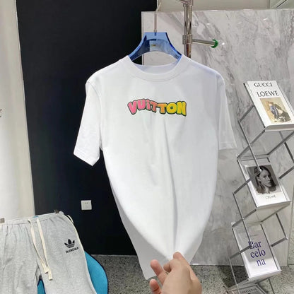0528 Doppelseitig bedrucktes Logo-T-Shirt