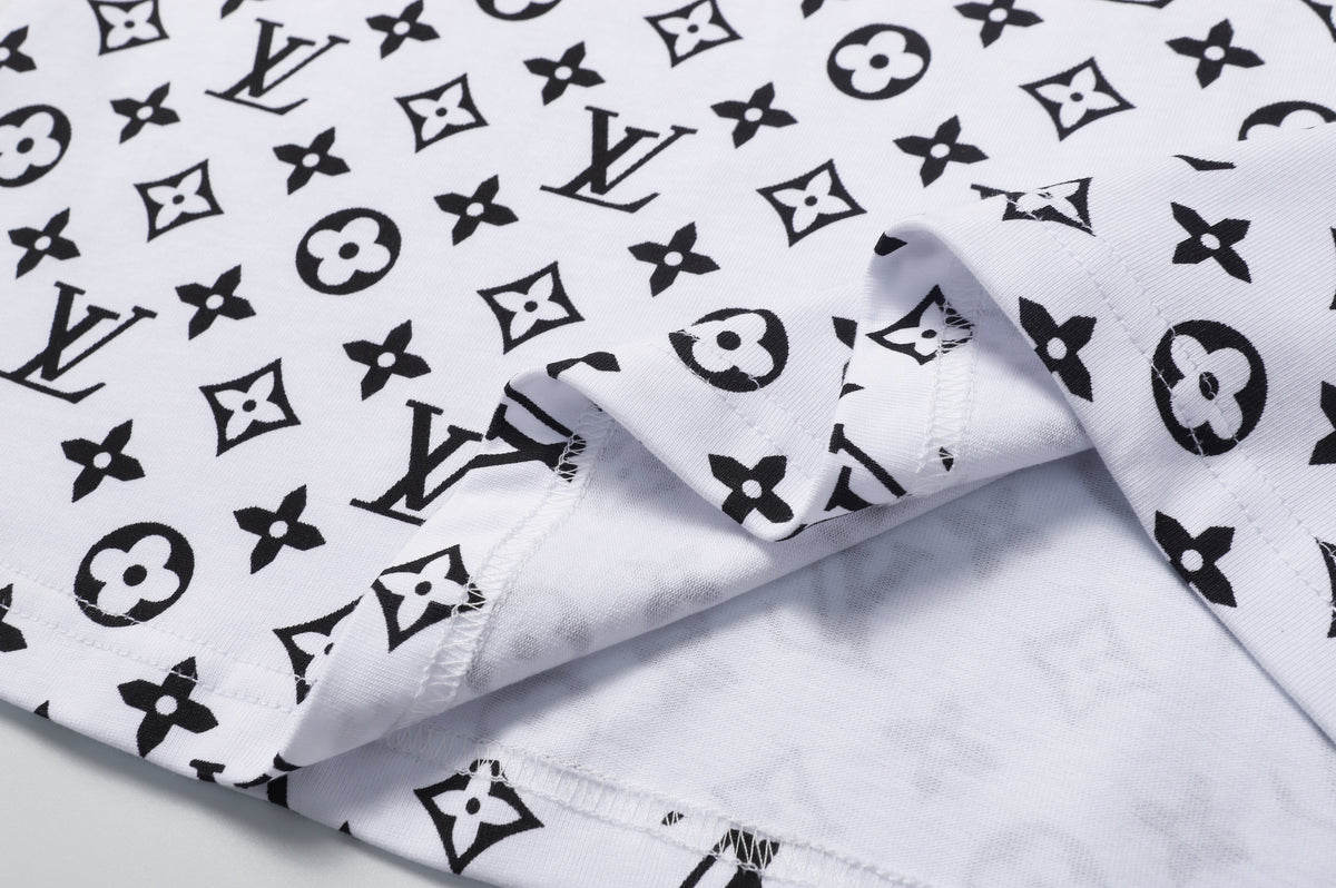 T-Shirt mit Retro-Front- und Rückenprint