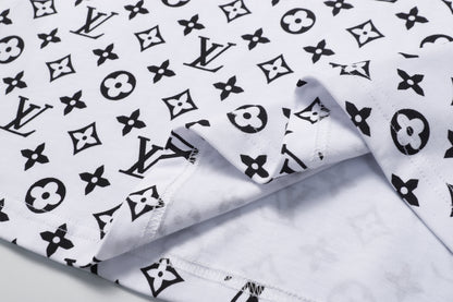 T-Shirt mit Retro-Front- und Rückenprint