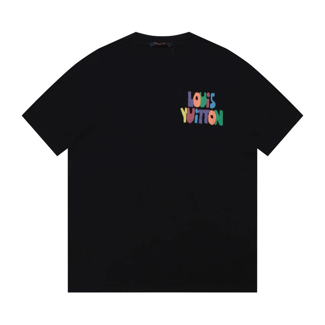 0528 Doppelseitig bedrucktes Logo-T-Shirt