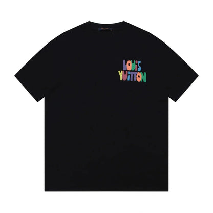 0528 Doppelseitig bedrucktes Logo-T-Shirt