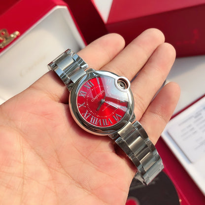 Steel Mechanical Watch 11 Style Options Crystal Marker Design Elegant Luxury Look