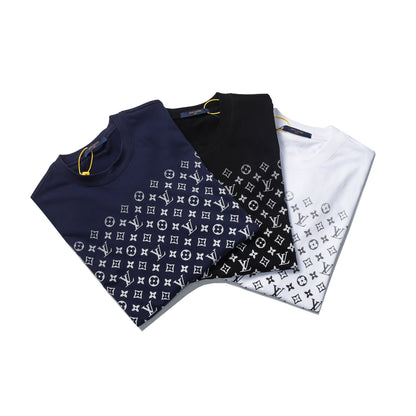 T-Shirt mit Retro-Front- und Rückenprint