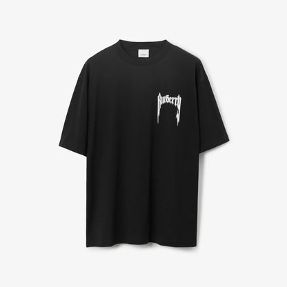 Bedrucktes Baumwoll-T-Shirt