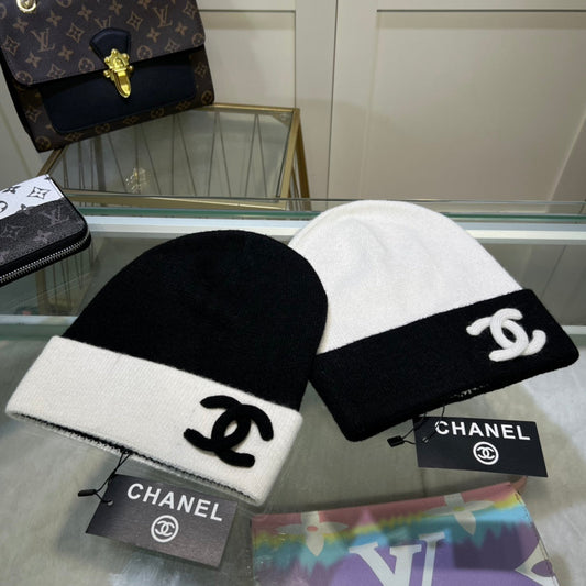 Vielseitige Kaschmir-Beanie-Mütze für Damen