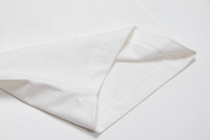 Stretch-Baumwoll-T-Shirt mit Grafikdruck (bevorzugt für den Sommer)