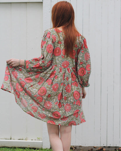Hawa Minikleid mit Blumenmuster