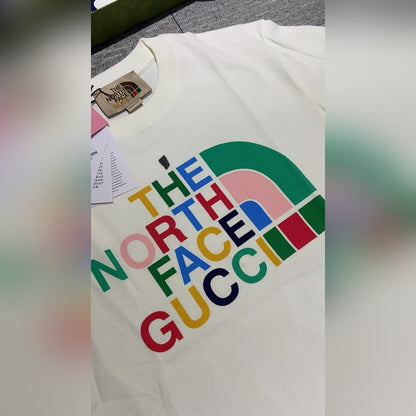0528 G's Baumwoll-T-Shirt mit Co-Branding