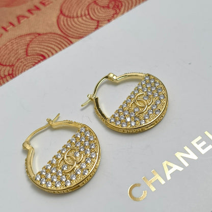 Neue Mode Diamant-Creolen