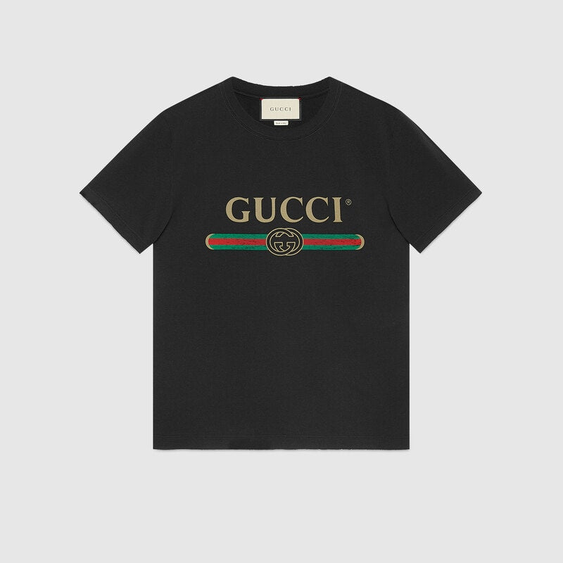 Rot-grün gestreiftes T-Shirt