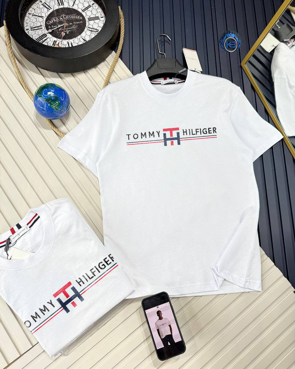 klassisches Print-T-Shirt