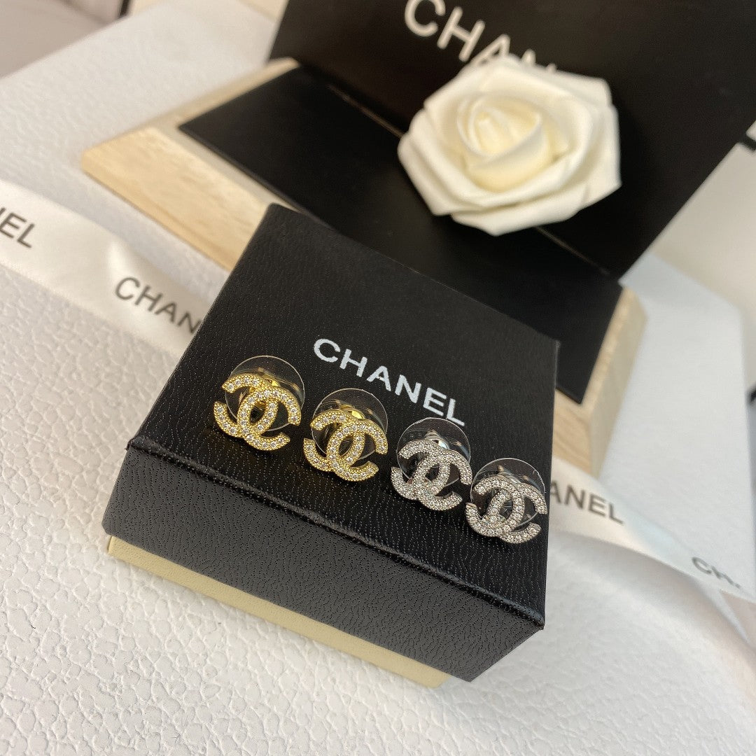 Klassische Diamantohrstecker