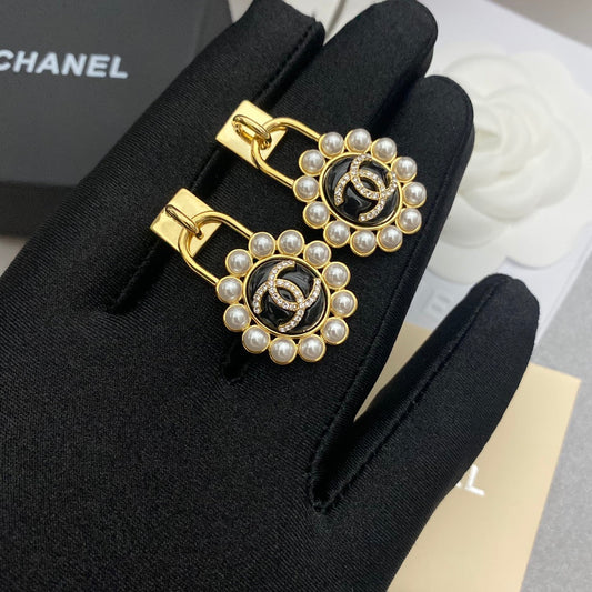 Vintage Perlenohrringe Premium 2C