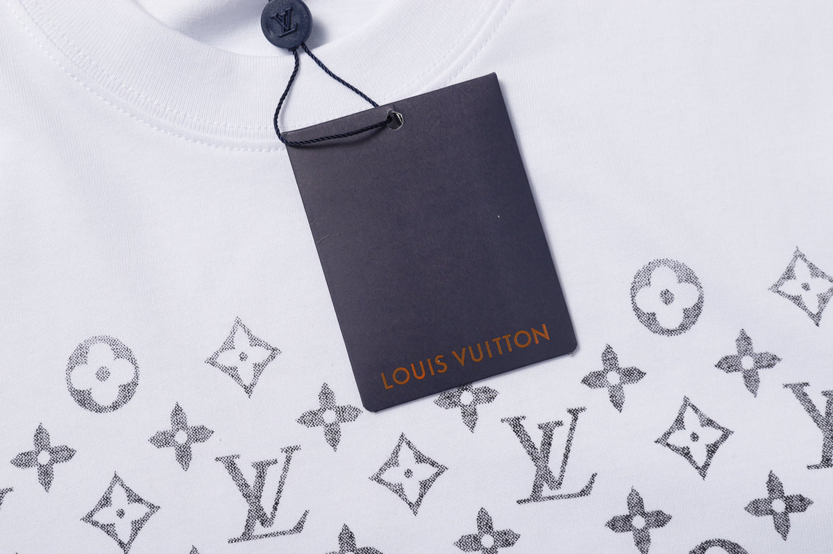 T-Shirt mit Retro-Front- und Rückenprint
