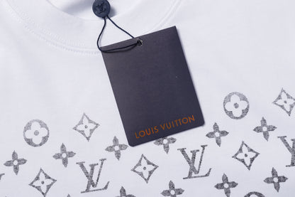 T-Shirt mit Retro-Front- und Rückenprint