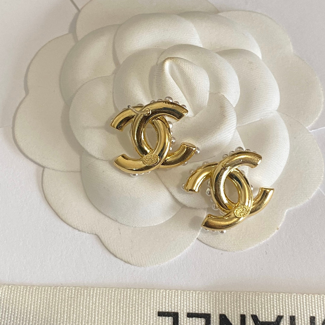 Strassperlen Elegante Ohrstecker