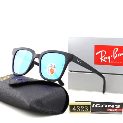 Bold Square Frame Sunglasses - 4323
