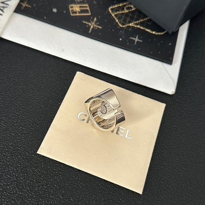 Vintage Offener Ring Weiß