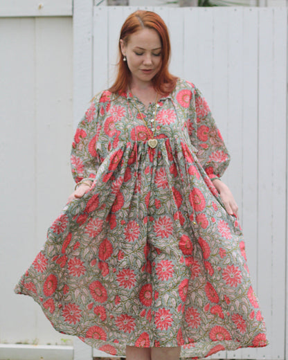 Hawa Minikleid mit Blumenmuster