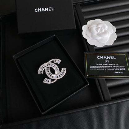 Temperament Kristall Diamant Brosche