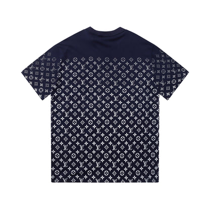T-Shirt mit Retro-Front- und Rückenprint