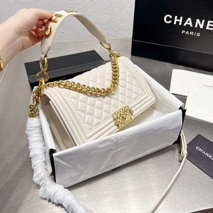 Leboy-Serie Schultertasche mit Kette
