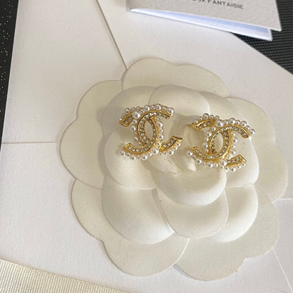 Strassperlen Elegante Ohrstecker