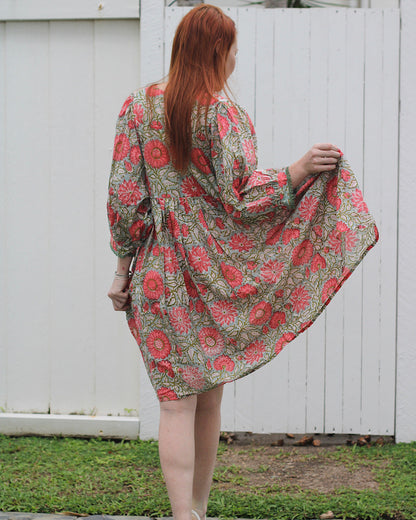 Hawa Minikleid mit Blumenmuster
