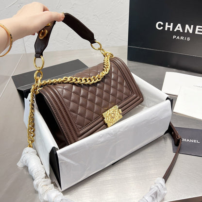 Leboy-Serie Schultertasche mit Kette