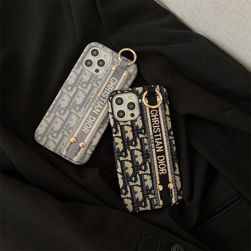 Stoffbesticktasche