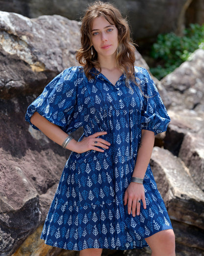 Neera kurzes Kleid in Neela