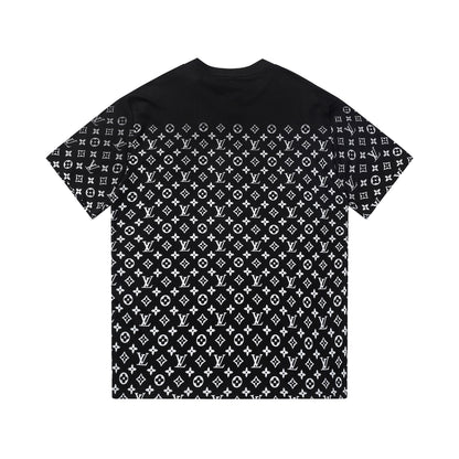 T-Shirt mit Retro-Front- und Rückenprint
