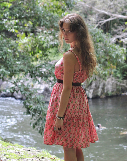 Leela Minikleid in Rosa