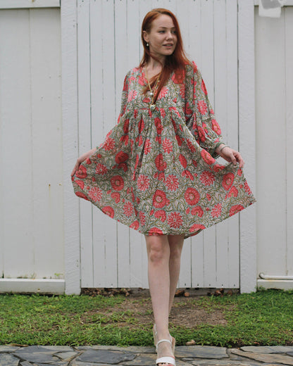 Hawa Minikleid mit Blumenmuster